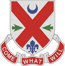 U.S. Army 205th Engineer Battalion, эмблема (знак различия)