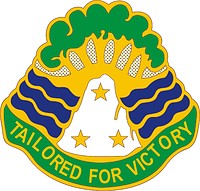 U.S. Army 111th Armor Group, эмблема (знак различия) - векторное изображение