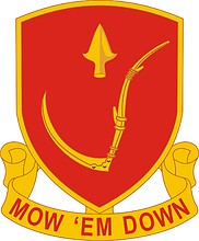 U.S. Army 137th Armor Regiment, эмблема (знак различия) - векторное изображение