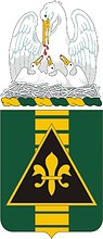 Vector clipart: U.S. Army 156th Armor Regiment, coat of arms