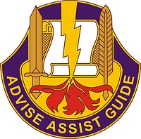U.S. Army 309th Civil Affairs Group, эмблема (знак различия)