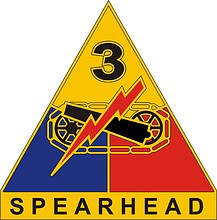 U.S. Army 3rd Armored Division, Kampfabzeichen