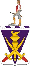 Vector clipart: U.S. Army 411th Civil Affairs Battalion, coat of arms