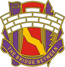 Векторный клипарт: U.S. Army 98th Civil Affairs Battalion, эмблема (знак различия)