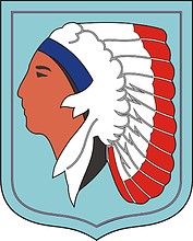 Векторный клипарт: Oklahoma Army National Guard, Joint Force Headquarters, нарукавный знак