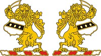 Vector clipart: Pennsylvania State Area Command, distinctive unit insignia
