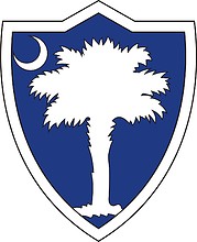 Vector clipart: South Carolina Army National Guard, Joint Force Headquarters, shoulder sleeve insignia