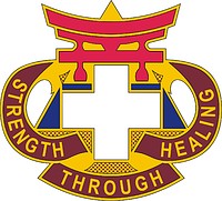 U.S. Army 301st Field Hospital, эмблема (знак различия)