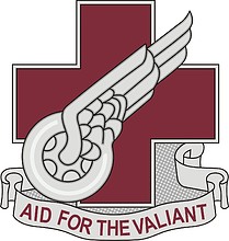 Vector clipart: U.S. Army 406th Combat Support Hospital, distinctive unit insignia
