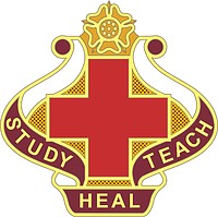 Vector clipart: U.S. Army 452nd Combat Support Hospital, distinctive unit insignia