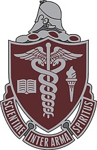 Vector clipart: U.S. Walter Reed Army Medical Center, distinctive unit insignia