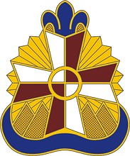 U.S. Army William Beaumont Medical Center, distinctive unit insignia - vector image