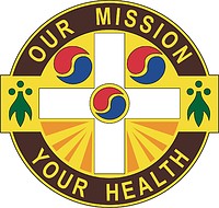 Vector clipart: U.S. Army 121st Combat Support Hospital, distinctive unit insignia