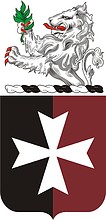 Vector clipart: U.S. Army 113th Support Battalion, coat of arms