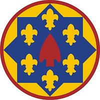 Vector clipart: U.S. Army 115th Support Group, shoulder sleeve insignia