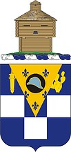 U.S. Army 178th Infantry Regiment, герб - векторное изображение