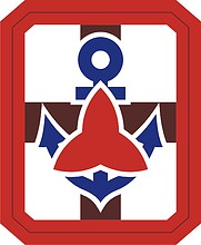 U.S. Army 307th Medical Brigade, нарукавный знак - векторное изображение