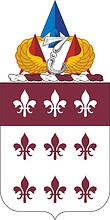 Vector clipart: U.S. Army 307th Support Battalion, coat of arms