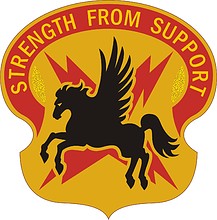 Vector clipart: U.S. Army 427th Support Battalion, distinctive unit insignia