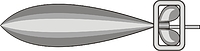 Векторный клипарт: U.S. Navy rating insignia (discontinued), Torpedoman`s Mate (TM)