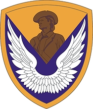 Векторный клипарт: U.S. Army 78th Aviation Troop Command, нарукавный знак