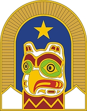 U.S. Army Alaska, distinctive unit insignia - vector image