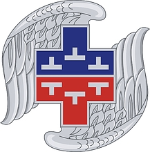 U.S. Army 267th Aviation Battalion, эмблема (знак различия) - векторное изображение