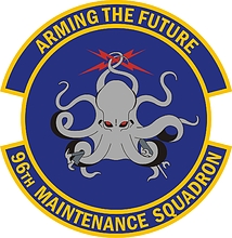 U.S. Air Force 96th Maintenance Squadron, эмблема