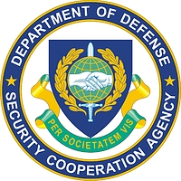 U.S. Defense Security Cooperation Agency (DSCA), печать - векторное изображение