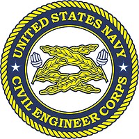 U.S. Navy Civil Engineer Corps, emblem - vector image