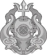 U.S. Army Master Diver badge - vector image