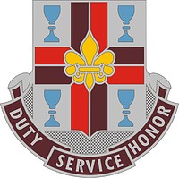 U.S. Army 439th Medical Battalion, эмблема (знак различия) - векторное изображение