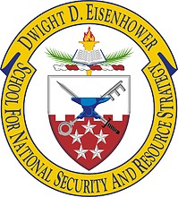 Dwight D. Eisenhower School for National Security and Resource Strategy, герб - векторное изображение