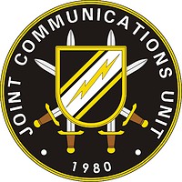 Vector clipart: U.S. Joint Communications Unit, emblem