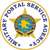 U.S. Military Postal Service Agency (MPS), эмблема - векторное изображение