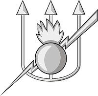 Vector clipart: U.S. Navy Weapons Technician rating insignia