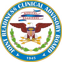 USDOD Joint Readiness Clinical Advisory Board, эмблема - векторное изображение