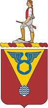 U.S. Army 302nd Maintenance Battalion, герб - векторное изображение