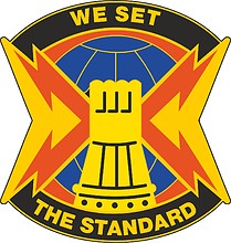 Vector clipart: U.S. Army 1108th Signal Brigade, distinctive unit insignia