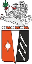 U.S. Army 138th Signal Battalion, герб - векторное изображение