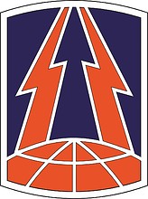 U.S. Army 335th Signal Command, нарукавный знак - векторное изображение