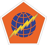 U.S. Army 505th Signal Brigade, нарукавный знак - векторное изображение