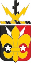Vector clipart: U.S. Army 72nd Signal Battalion, coat of arms