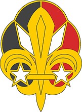 U.S. Army 72nd Signal Battalion, эмблема (знак различия) - векторное изображение