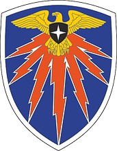 Vector clipart: U.S. Army 7th Signal Command, shoulder sleeve insignia