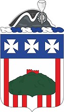 U.S. Army 3rd infantry regiment, герб - векторное изображение