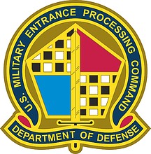 U.S. Army Military Entrance Processing Command (MEPCOM), distinctive unit insignia - vector image