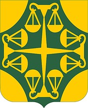 U.S. Army 502nd Military Police Battalion, герб - векторное изображение