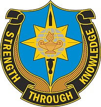 Векторный клипарт: U.S. Army 141st Military Intelligence Battalion, эмблема (знак различия)