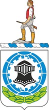 Vector clipart: U.S. Army 203rd Military Intelligence Battalion, coat of arms